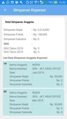 Koperasi Sigap android App screenshot 2